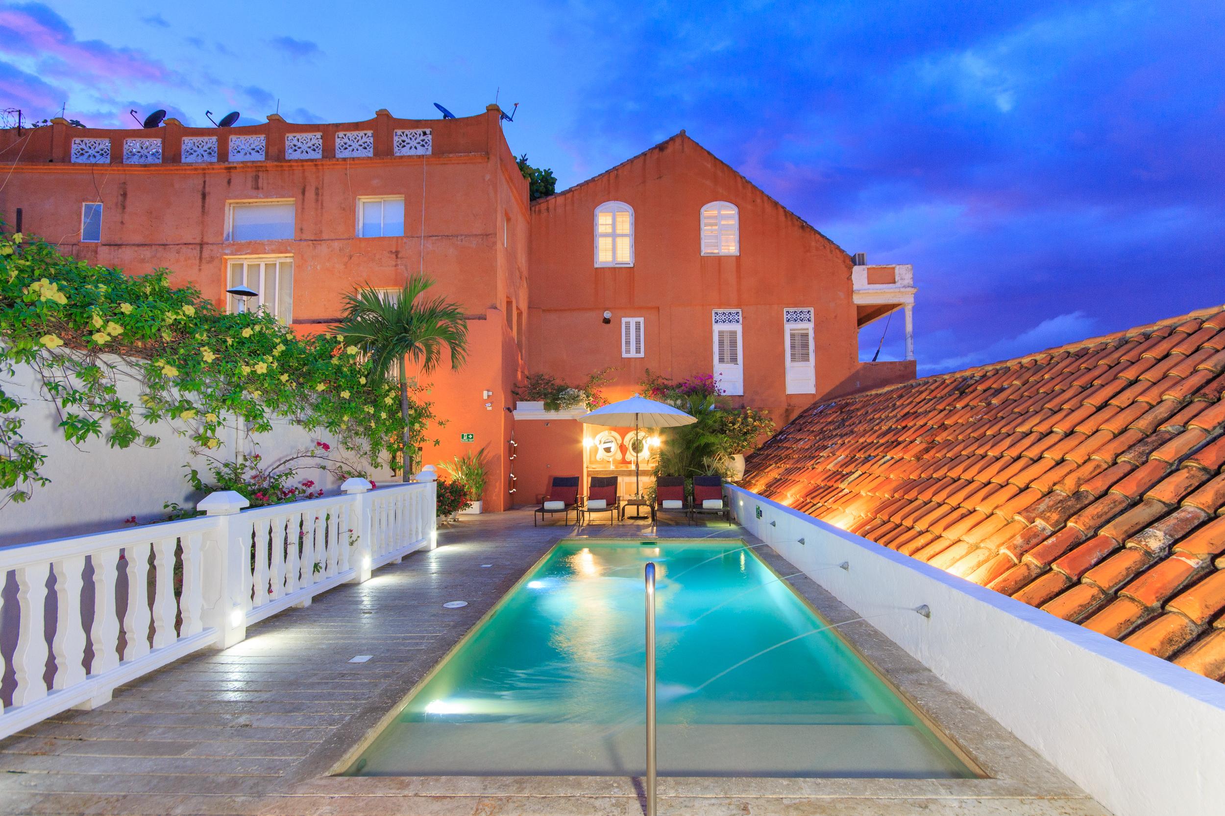 Hotel Boutique Casa Del Coliseo Cartagena Exteriör bild