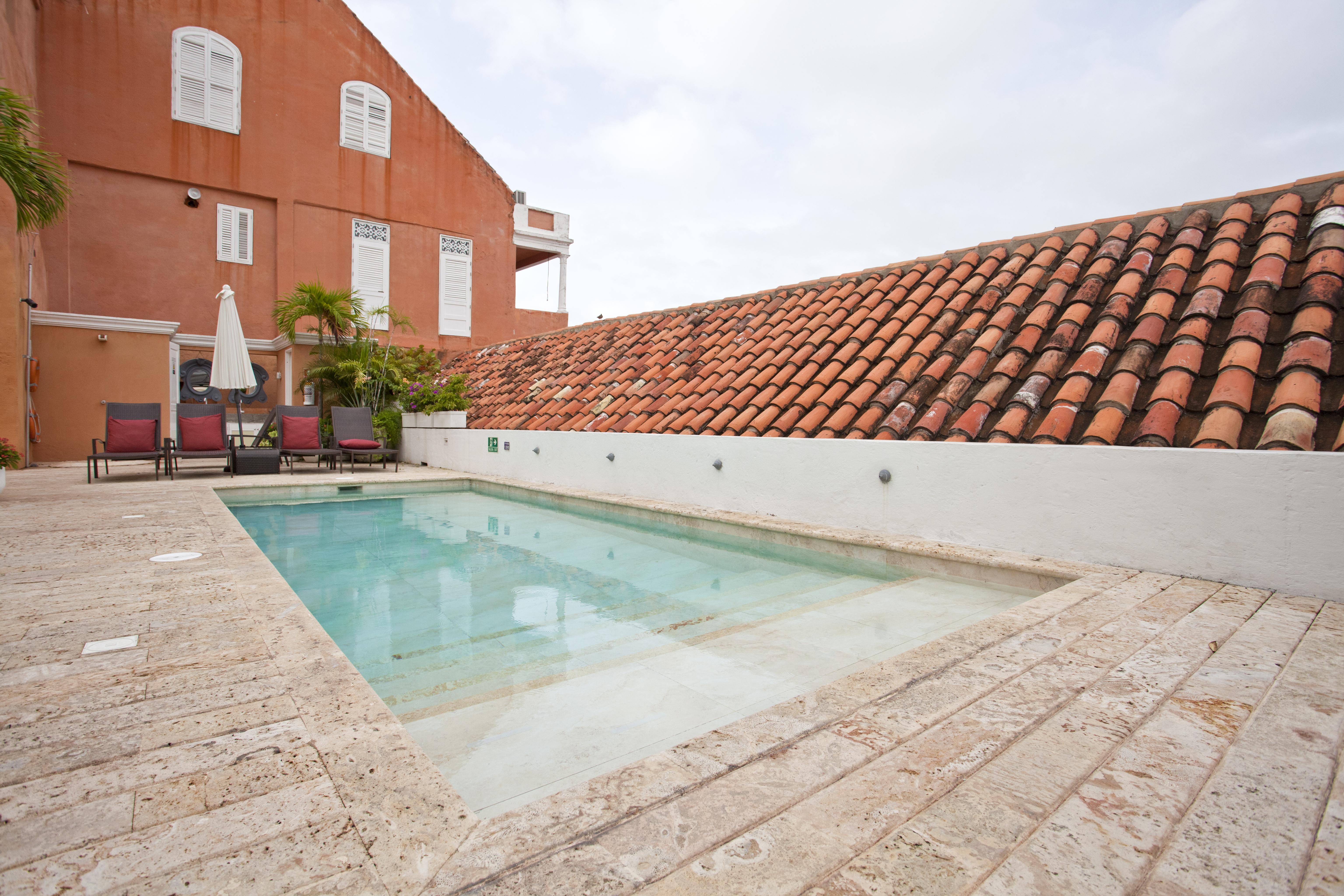 Hotel Boutique Casa Del Coliseo Cartagena Exteriör bild