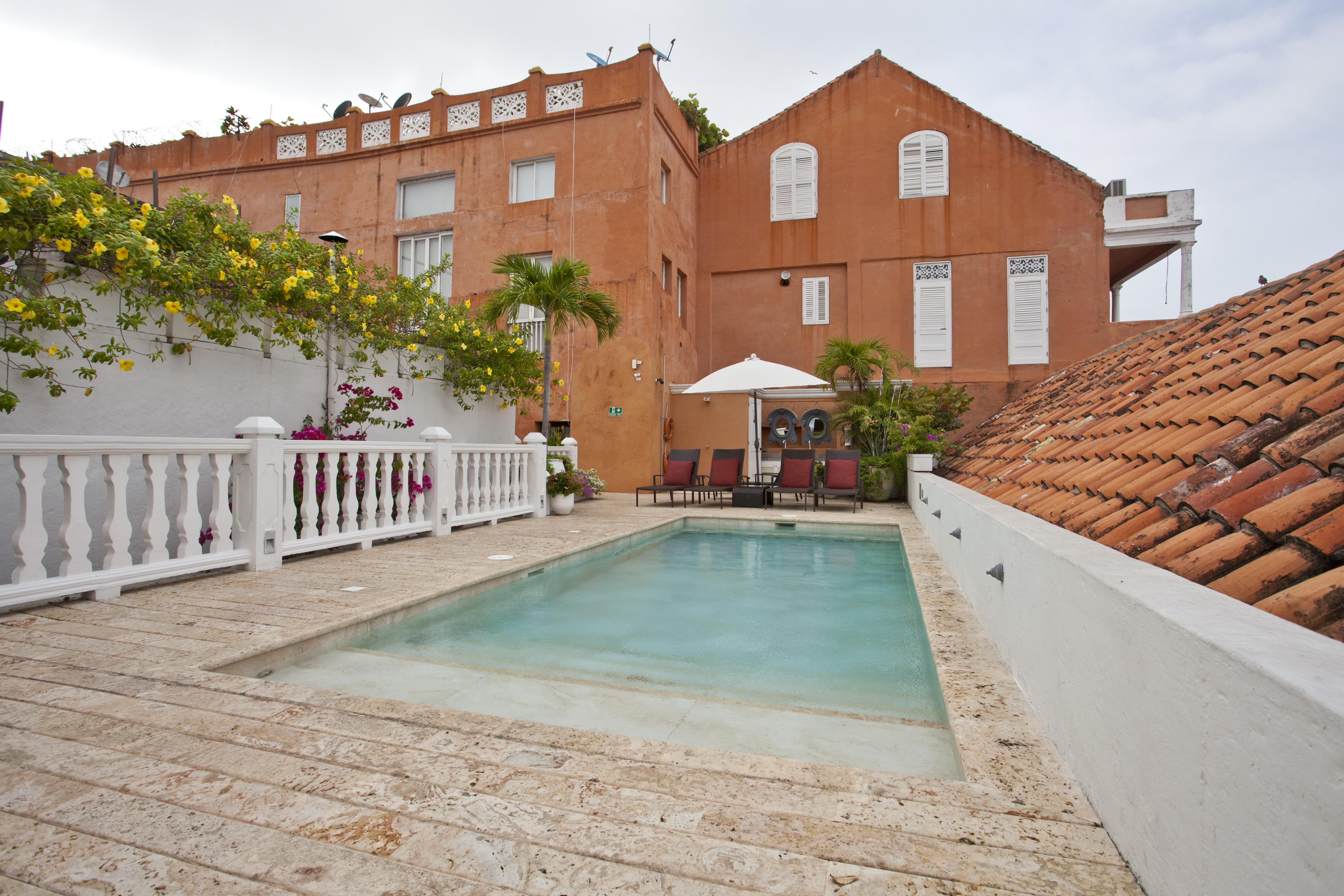 Hotel Boutique Casa Del Coliseo Cartagena Exteriör bild