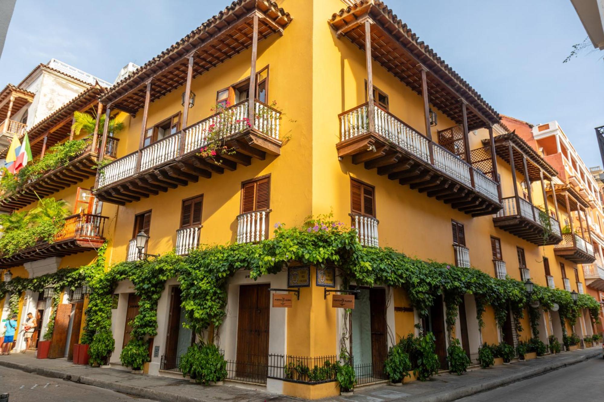 Hotel Boutique Casa Del Coliseo Cartagena Exteriör bild
